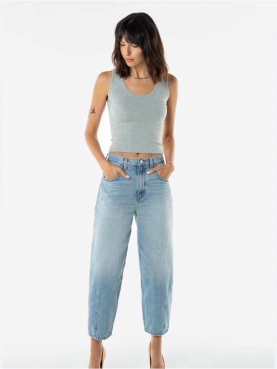 Etica Denim - #84 🌷Etica Pale Blue High-Rise Boyfriend Jeans